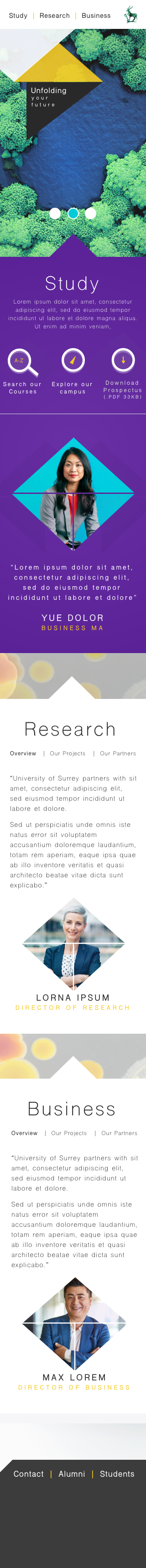 University of Surrey - Origami Concept for mobile